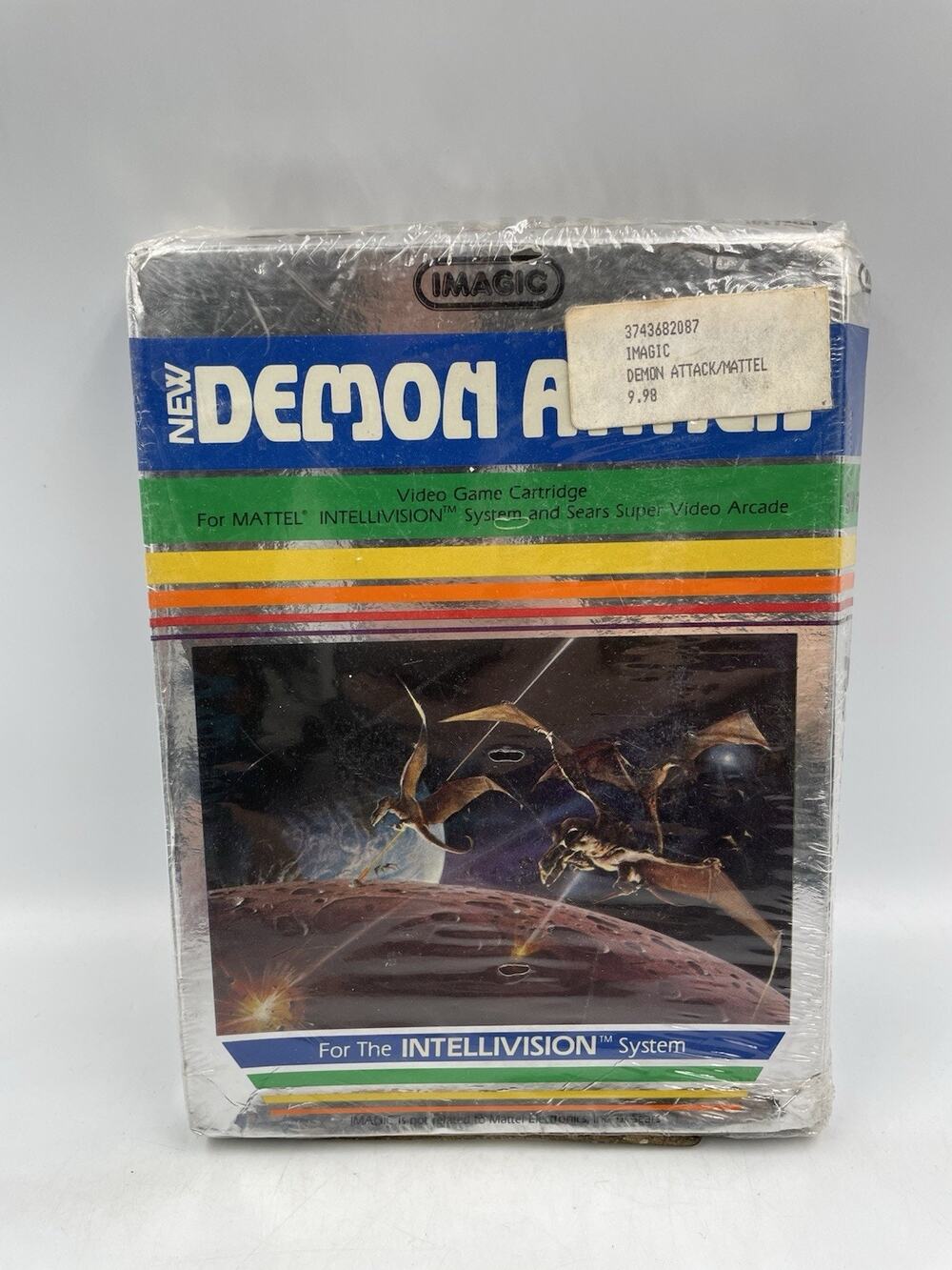 NEW SEALED Demon Attack Intellivision 1982 Imagic